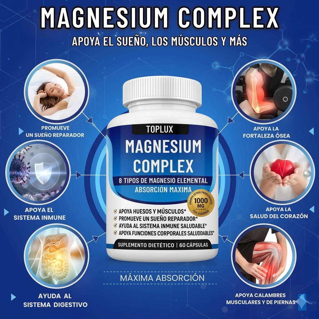 MAGNESIUM COMPLEX 90 CAPSULAS CON CAJA