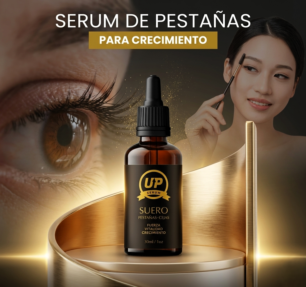 UP SERUM – SUERO DE PESTAÑAS Y CEJAS (30ML)